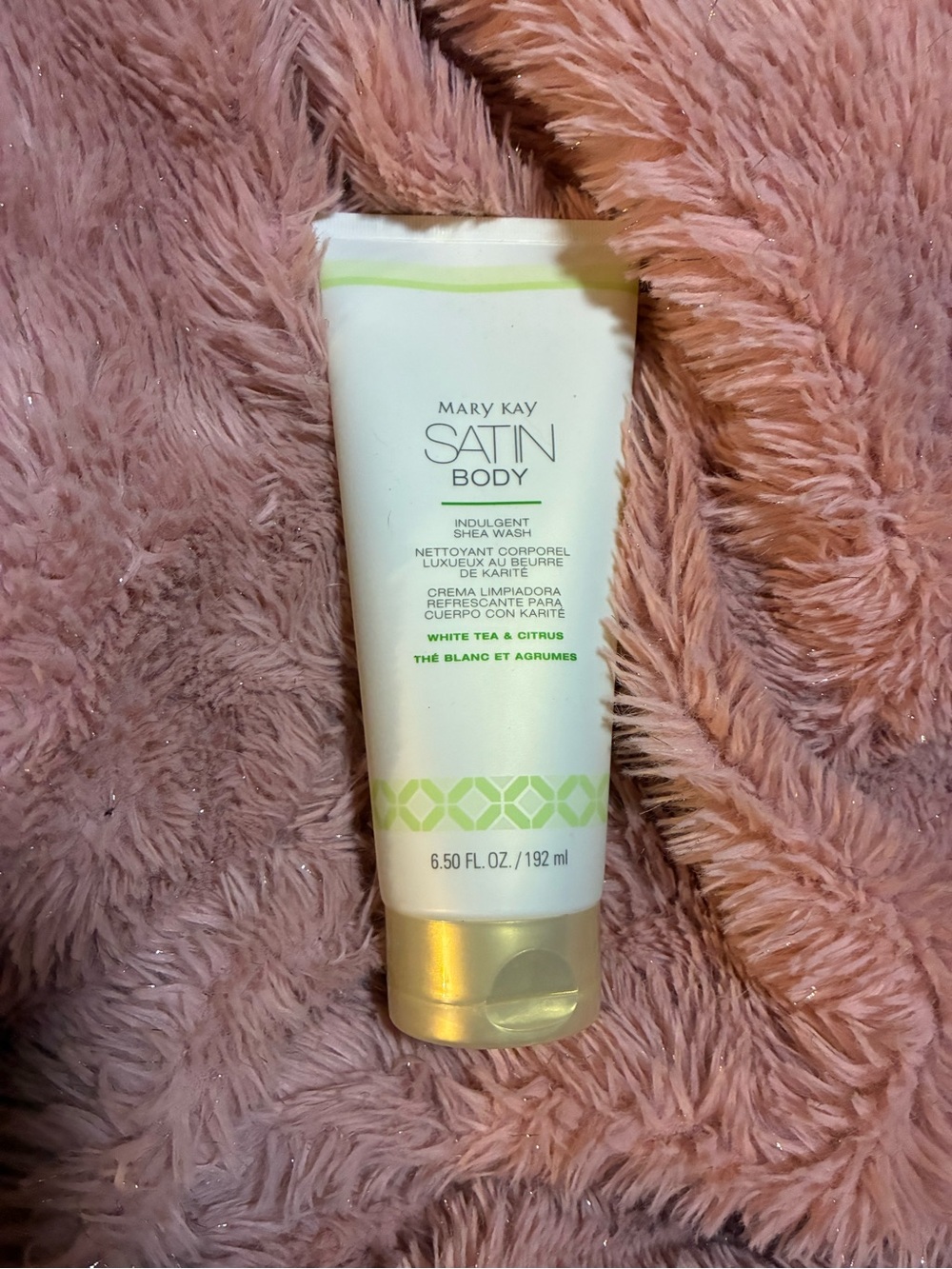 Mary Kay Satin Body Indulgent Shea Wash White Tea & Citrus Body Wash